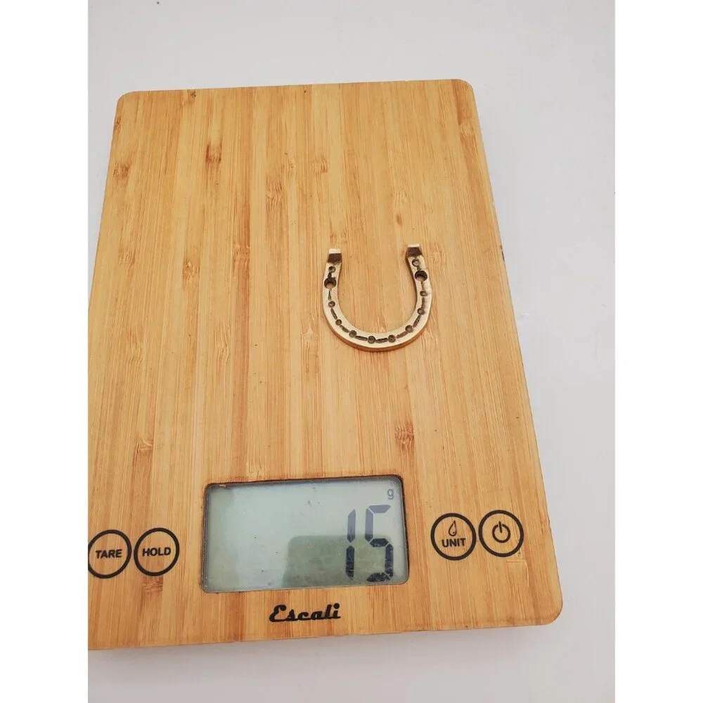 vintage brass horseshoe lucky horseshoe, horseshoe, vintage old horseshoe, - Picture 6 of 9